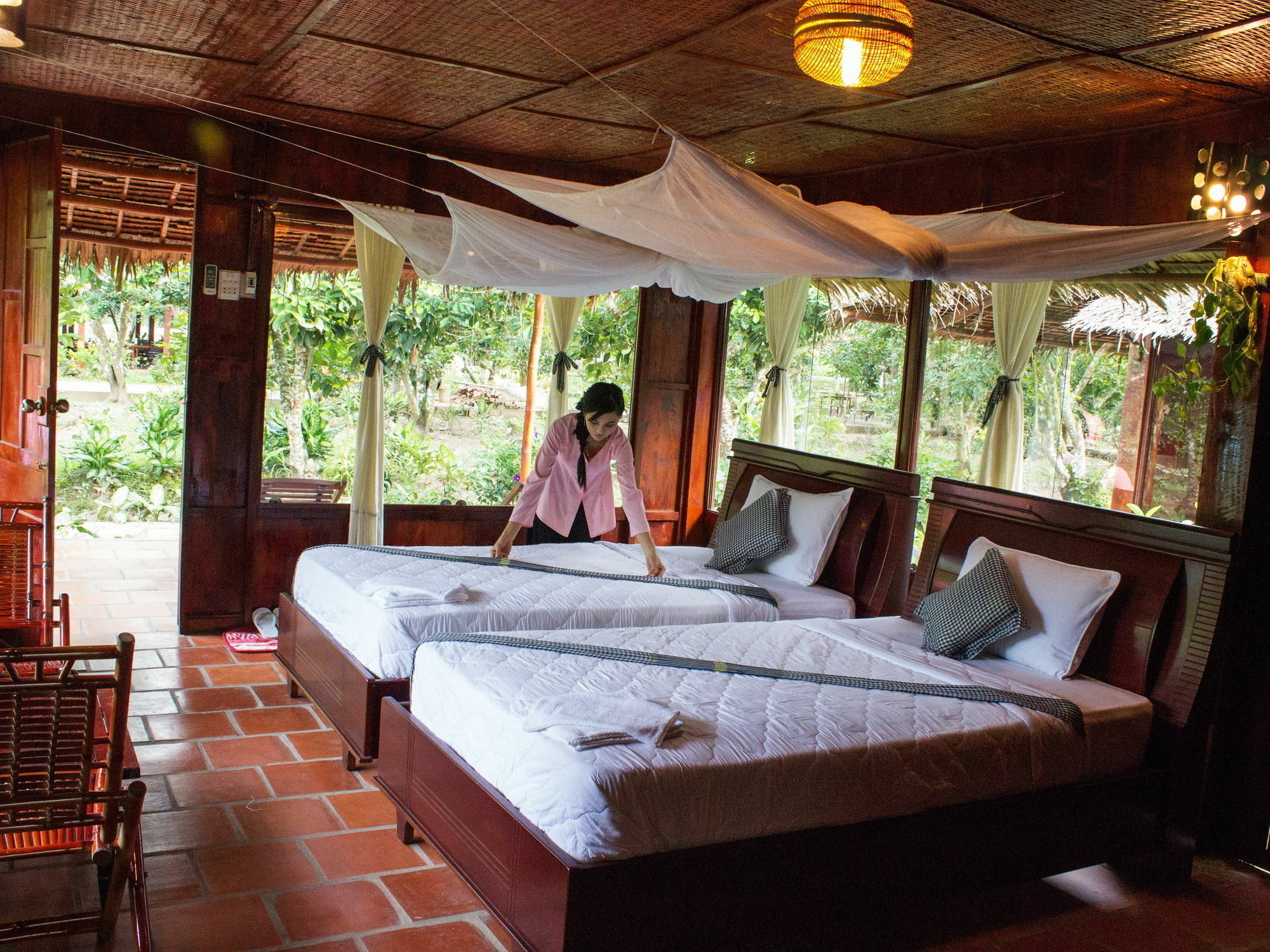 Mekong Rustic Lodge Cai Lậy Esterno foto